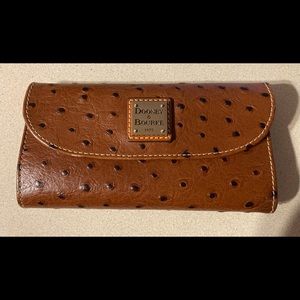 Dooney and Bourke checkbook wallet